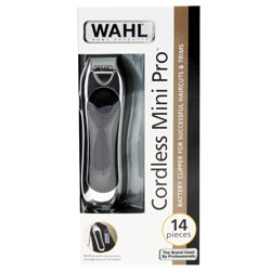 Wahl MiniPro Cordless 14-piece Compact Clippers