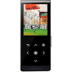 Samsung T10 4GB Black Slim Portable Media Player (Refurbished)