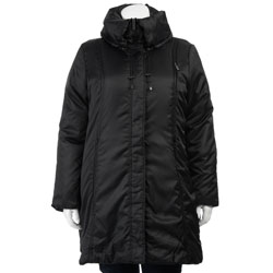 Steve Madden Women's Plus Size Basic Down Coat