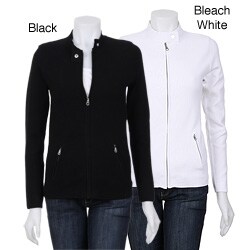 Evie Women's Zip-front Sweater.