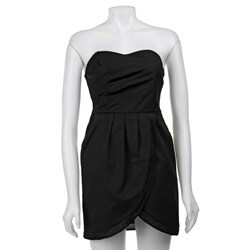 Hype Women's Strapless Sweetheart Mini Dress