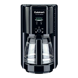 Cuisinart DCC-1000BK Programmable Filter Brew 12-cup Black Coffee Maker (Refurbished)