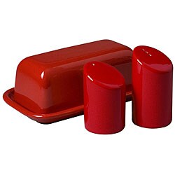 Waechtersbach Butter Dish/ Salt and Pepper Set