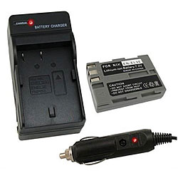 Nikon EN-EL3E Battery and Charger for D200/D700/D90/D300