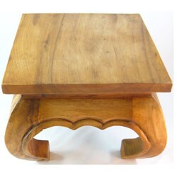 Monkey Pod Wood Small Opium Table (Thailand)