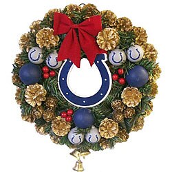 Indianapolis Colts Christmas Wreath