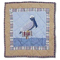 'Pelican' 16x16 Throw Pillows and Fillers (Set of 2)