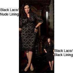 Kiyonna Clothing Women's Plus Size Lace Dress