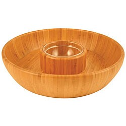 Totally Bamboo Bamboo Chip and Dip Bowl