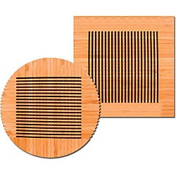 Totally Bamboo Lattice Trivets (Set of 6)