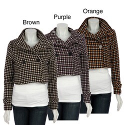 Paris Hilton Women's Double-breasted Wool Jacket