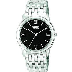 Citizen Men's Stiletto Eco-Drive Stainless Steel Watch