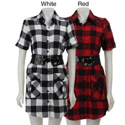Bailey Blue Women's Lumber Jack Shirtdress.
