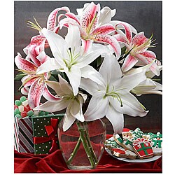 (Valentine's Day Pre-order) 'Thinking of You' Lily Flower Bouquet