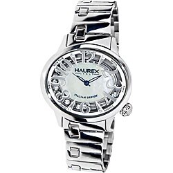 Haurex Italy Women's Preziosa Floating Crystal Watch