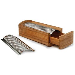 Enrico Bamboo Cheese Grader/ Shredder