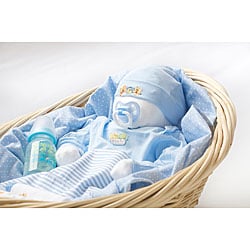 'Love Bundle' New Baby Boy Gift Basket.