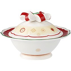 Villeroy and Boch Small Covered Holiday Bowl with Cover