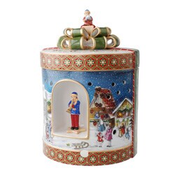Villeroy and Boch Round Holiday Musical Candle Holder