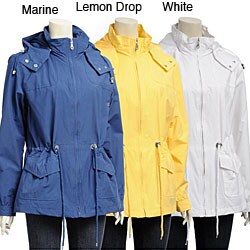Larry Levine Women's Classic Anorak Jacket