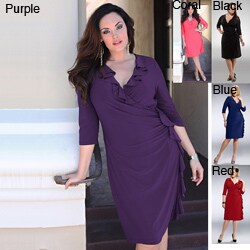 Discount clothing stores Kiyonna Clothing Women's Plus Size 'Vivienne' Cinch Dress