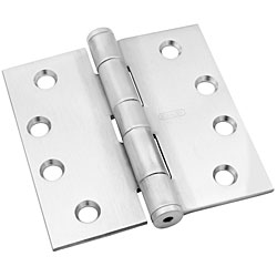 Architectural-grade 4.5-inch Square Corner Hinges