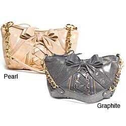 Isabella Fiore 'Tied-up Glitter' Joani Hobo Bag