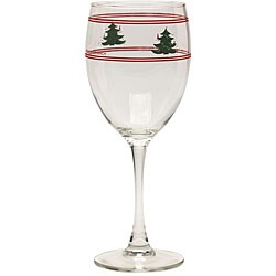 Waechtersbach Christmas Tree 12-ounce Goblets (Set of 4)