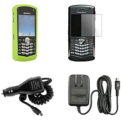 Blackberry Green Pearl 8100 Original OEM Bundle