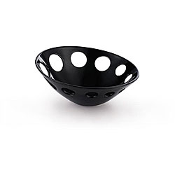XEN Black 12-inch Porcelain Center Bowl
