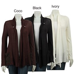 Eco Lux by Subtle Luxury Flowly Tunic Sweater