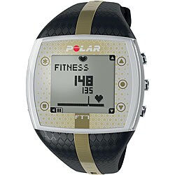 FT7F Polar Black/ Gold Women's Heart Rate Monitor