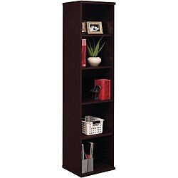 Bush Series C Corsa Mocha Cherry Bookcase