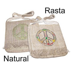 Handcrafted Hemp Messenger Bag (Nepal)