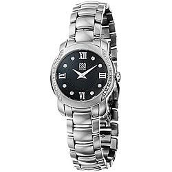 ESQ by Movado Women's Verona Steel and Diamonds Watch