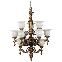 Palm Court 12-light Chandelier