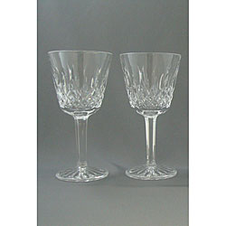 Waterford 'Lismore' Claret Crystal Stemware (Set of 2)