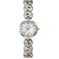 Bulova Women's Stainless Steel Diamonds Watch