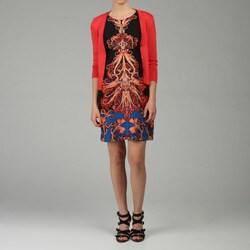Tiana B. Women's Sleeveless Dress and Cardigan.