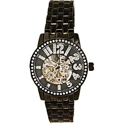 Manhattan Deluxe Women's Automatic See-through Watch