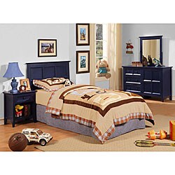 The Palisades Youth Distressed Blue Bedroom Set.