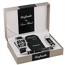 Dufonte by Lucien Piccard Men's Watch with Gift Set
