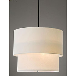 Double Shade 3-light Pendant Chandelier