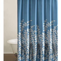 Branches French Blue Shower Curtain