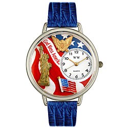 Whimsical Women's July 4th Patriotic Theme Watch