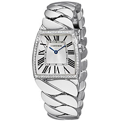 Cartier Women's La Dona 18k White Gold Diamond Watch