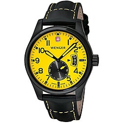 Wenger Men's Swiss Military AeroGraph Vintage Watch.