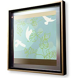 Darvin Jones 'Hummingbird in Green I' Framed Acrylic Art Print
