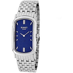 Roberto Bianci Men's Oblong Stainless Steel Watch
