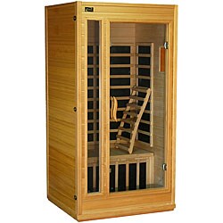 Home Sauna with Carbon Heaters